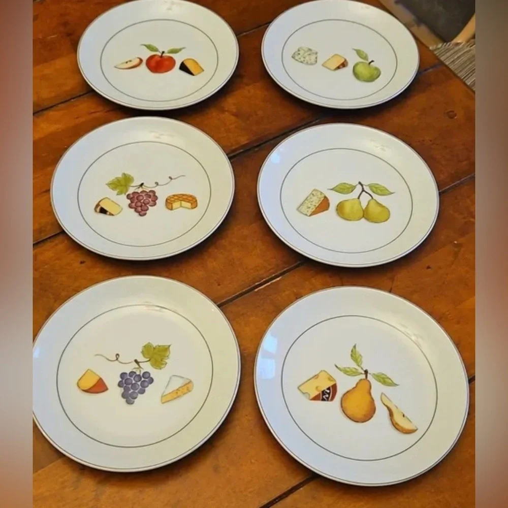 Elegant Small Plates with Fruit and Cheese Design - Crate and Barrel